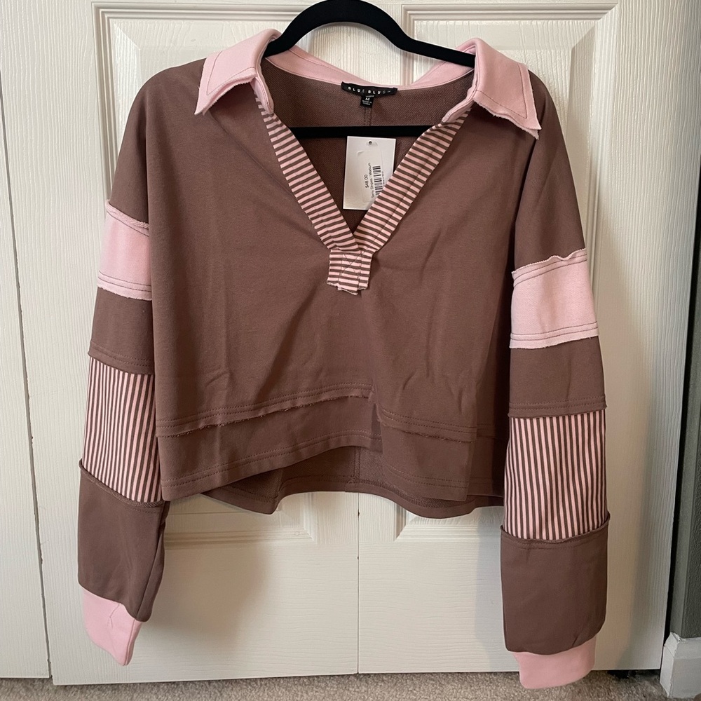 Blue Blush sweater